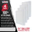 9 x 12 inch Gallery Depth 1-1/2" Profile Stretched Canvas, 4-Pack - 12-Ounce Acrylic Gesso Triple Primed, - Professional Artist Quality, 100% Cotton