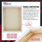 Large Stretched Canvas for Painting 16x20 inch Gallery Depth 1-1/2" Thick, 3-Pack - 12oz Acrylic Gesso Triple Primed, Professional Artist Quality, 100% Cotton - Oil, Pouring Paint