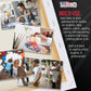 Large Stretched Canvas for Painting 18x24 inch Gallery Depth 1-1/2" Thick, 3-Pack - 12oz Acrylic Gesso Triple Primed, Professional Artist Quality, 100% Cotton - Oil, Pouring Paint