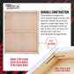 Large Stretched Canvas for Painting 20x30 inch Gallery Depth 1-1/2" Thick, 3-Pack - 12oz Acrylic Gesso Triple Primed, Professional Artist Quality, 100% Cotton - Oil, Pouring Paint