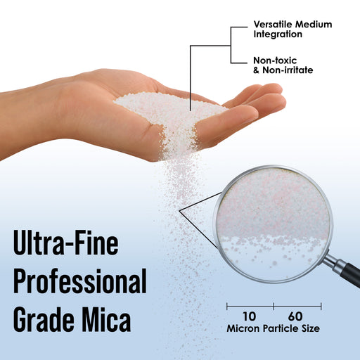 Jewelescent Mica Pearl Pigment Powder, Interference Red 3.5 oz (100g) Pouch - Cosmetic Grade, Epoxy Resin Color Pigment, Mica Powder for Resin, Soap, Slime, Candle Dye, Art, Crafts