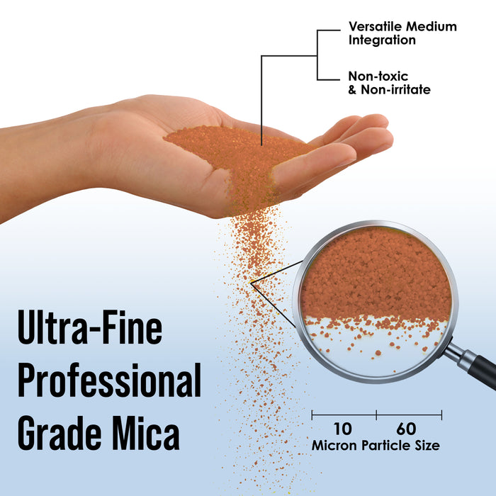 Jewelescent Mica Pearl Pigment Powder Kit, 24 Master Colors, 3.5 oz (100g) Pouches - Cosmetic Grade, Epoxy Resin Color Pigment, Mica Powder for Resin, Soap, Slime, Candle Dye, Art