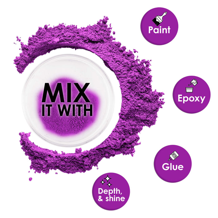 Jewelescent Mica Pearl Pigment Powder Kit, 12 Deluxe Colors, 3.5 oz (100g) Pouches - Cosmetic Grade, Epoxy Resin Color Pigment, Mica Powder for Resin, Soap, Slime, Candle Dye, Art