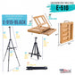 133-Piece Artist Painting Kit - Aluminum & Wood Easel, 24 Each (Acrylic, Oil, Watercolor Paints), 8 Canvases, 44 Brushes, 4 Paint & Sketch Pads - Painting Kits for Adults, Gift Set