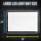 Lightmaster Giant 45-1/4" Diagonal A1 LED Light Box Board - 26-3/4" x 36-3/4", Light Board Tracing Pad with Dimmable 12V Lamps, Artist Lightbox for Tracing, Drawing, Diamond Painting