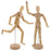 Wood 8" Artist Drawing Manikin Articulated Mannequin with Base and Flexible Body - Perfect For Drawing the Human Figure (8" Male) Pack of 2 Manikins