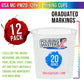 Pouring Masters 20 Ounce (600ml) Graduated Plastic Mixing Cups (Box of 12) - Paint Mixing Cups for Epoxy Resin, Art, Kitchen, Baking - Measurements in OZ and ML, 4 Different Measuring Ratios 1:1