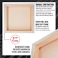 Stretched Canvas for Painting 12" x 12" Museum 2-3/8" Extra Deep Profile, 17oz Acrylic Gesso Triple Primed, Gallery-Style (2 Pack), 100% Cotton, Art Canvases for Painting, Epoxy Resin