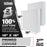 Stretched Canvas for Painting 16" x 16" Museum 2-3/8" Extra Deep Profile, 17oz Acrylic Gesso Triple Primed, Gallery-Style (2 Pack), 100% Cotton, Art Canvases for Painting, Epoxy Resin