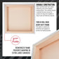 Stretched Canvas for Painting 16" x 16" Museum 2-3/8" Extra Deep Profile, 17oz Acrylic Gesso Triple Primed, Gallery-Style (2 Pack), 100% Cotton, Art Canvases for Painting, Epoxy Resin