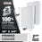 Stretched Canvas for Painting 18" x 24" Museum 2-3/8" Extra Deep Profile, 17oz Acrylic Gesso Triple Primed, Gallery-Style (2 Pack), 100% Cotton, Art Canvases for Painting, Epoxy Resin