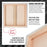 Stretched Canvas for Painting 24" x 24" Museum 2-3/8" Extra Deep Profile, 17oz Acrylic Gesso Triple Primed, Gallery-Style (2 Pack), 100% Cotton, Art Canvases for Painting, Epoxy Resin