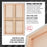 Stretched Canvas for Painting 24" x 36" Museum 2-3/8" Extra Deep Profile, 17oz Acrylic Gesso Triple Primed, Gallery-Style (2 Pack), 100% Cotton, Art Canvases for Painting, Epoxy Resin