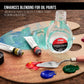 Odorless Mineral Spirits for Cleaning - 4.2oz (125ml) Highly Refined Paint Solvent, Thinner for Oil Mediums