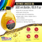 Refined Linseed Oil, 500ml (16.9 oz) Fluid Medium - Linseed Oil for Wood, Painting Mediums & Wood Finishing