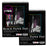 11 x 14" Premium Heavy-Weight Black Paper Sketchbook, 64lb (140gsm), 2 Pack, 30 Sheets, Spiral Bound, Black Paper Notebook for Colored Pencil, Markers, Oil Pastels, Chalk, Charcoal