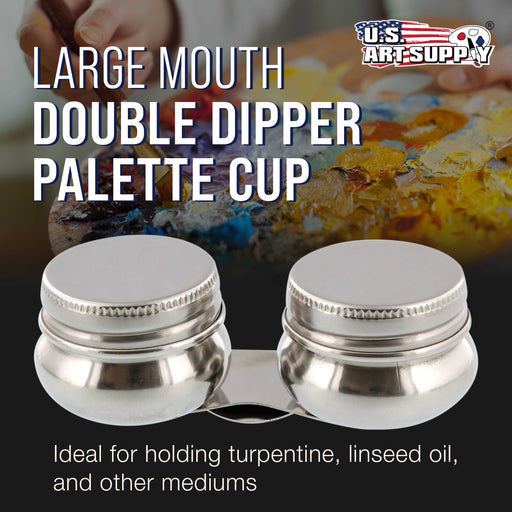 Large Mouth Double Dipper Pallete Cup