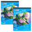 9" x 12" 10-Sheet 8-Ounce Triple Primed Acid-Free Canvas Paper Pad (Pack of 2 Pads), Canvas Paper for Acrylic Painting