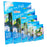 16" x 20" 10-Sheet 8-Ounce Triple Primed Acid-Free Canvas Paper Pad (Pack of 2 Pads), Canvas Paper for Acrylic Painting