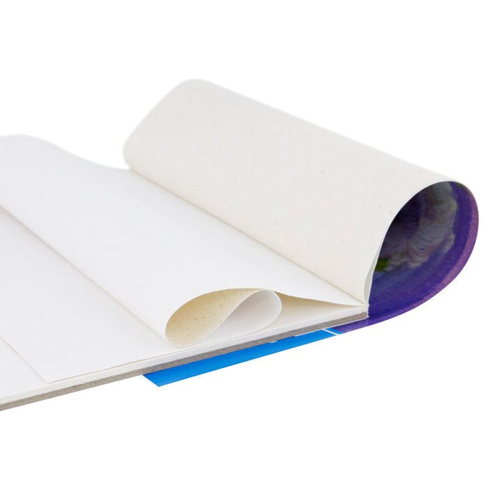 18" x 24" 10-Sheet 8-Ounce Triple Primed Acid-Free Canvas Paper Pad (Pack of 2 Pads), Canvas Paper for Acrylic Painting