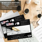 Calligraphy Practice Paper Pad (2 Pack) - 9" x 12", 19lb Bond (70gsm), Pad of 50 Sheets (100 Total) with Printed Slanted Grid - Calligraphy Practice Book for Beginners