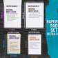 4-Pad Sketch Book and Drawing Paper Set (242 Sheets) - Sizes (5.5 x 8.5 and 9 x 12 Inch) Spiral Bound, Artist Drawing Pads for Mixed Media