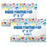 11” x 17" Large Finger Painting Pad (2 Pack, 25 Sheets Each) - 60lb (100gsm) Acid-Free Coated Sheets, Finger Paint Paper for Painting, Drawing, Crafts, Artwork