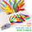 Large 11" x 17" Finger Painting Paper Pad - 25 Sheets 60lb (100gsm) Acid Free (Pack of 2 Pads)