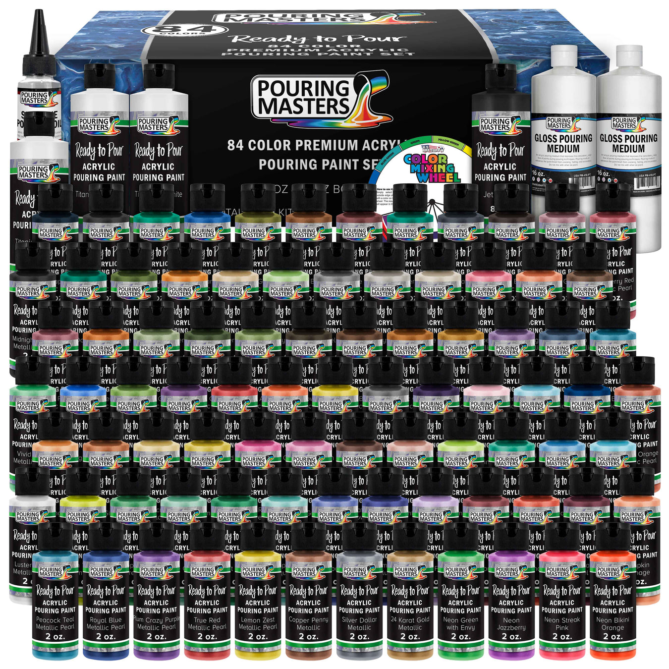 Pouring Paint Box Sets