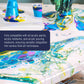 6-Ounce Silicone Pouring Oil - 100% Silicone Oil Pouring Medium for Acrylic Paint, Clear, Odorless Cell Creation Medium