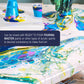 32oz (Quart) Pouring Paint Matte Medium - Professional Acrylic Medium for Improving Paint Flow & Cell Effects Creator, Viscosity Adjuster