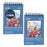5 x 7" Mixed Media Sketchbook, 2 Pack (60 Sheets), 98 lb (160 gsm) - Spiral-Bound Pad with Perforated Acid-Free Paper - Artist Sketch Book For Drawing, Painting, Watercolor