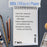 7 x 10" Mixed Media Sketchbook, 2 Pack (60 Sheets), 98 lb (160 gsm) - Spiral-Bound Pad with Perforated Acid-Free Paper - Artist Sketch Book For Drawing, Painting, Watercolor