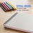 7 x 10" Mixed Media Sketchbook, 2 Pack (60 Sheets), 98 lb (160 gsm) - Spiral-Bound Pad with Perforated Acid-Free Paper - Artist Sketch Book For Drawing, Painting, Watercolor