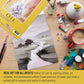 9 x 12" Premium Heavy-Weight Oil Painting Pad (2 Pack, 30 Sheets Total) - 90lb (190gsm) - Oil Pastel Paper for Students and Adults