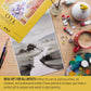 11 x 14" Premium Heavy-Weight Oil Painting Pad (2 Pack, 30 Sheets Total) - 90lb (190gsm) - Oil Pastel Paper for Students and Adults