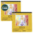 8.5 x 8.5" Premium Heavy-Weight Oil Painting Pad (2 Pack, 30 Sheets Total) - 90lb (190gsm) - Oil Pastel Paper for Students and Adults
