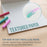 8 x 10" Pastel Paper Pad: 2 Pack (32 Sheet Total), 80lb (180gsm), 4 Neutral Toned Colors, Textured Hard or Soft Oil Pastel Paper, Drawing Sketchbook Pad, Mixed Media