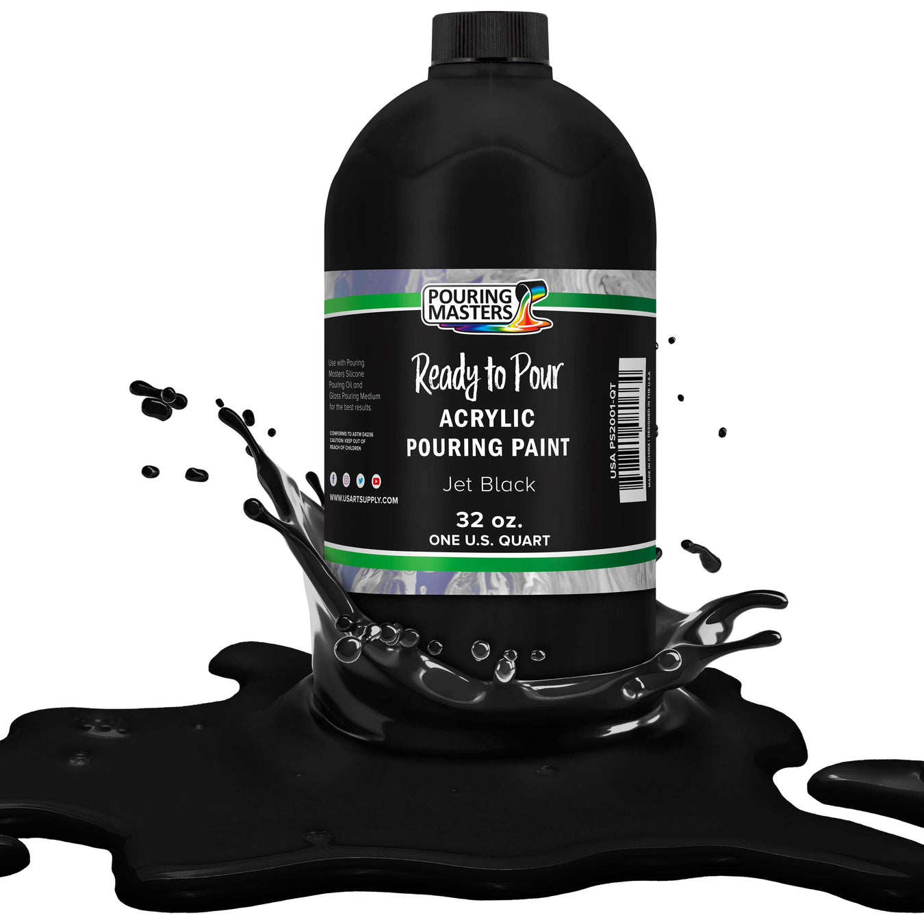 Pouring Paint 32 Ounce Bottles