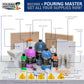 Pouring Masters Bluebonnet Ready to Pour Acrylic Pouring Paint - Premium 8-Ounce Pre-Mixed Fluid Acrylic Paint - Fluid Art Supplies for Canvas, Wood, Paper, Tile & Rocks