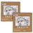 8.5"x8.5" Top Spiral Bound Sketch Book, 2 Pack, 100 Sheets Each, 60lb (100gsm), Acid-Free, Artist Sketchbook, Drawing Pad for Adults & Students