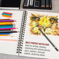 8.5" x 11" Premium Hardbound Sketch Book, 2 Pack, 80 Sheets Each, 70 lb (110gsm) - Hardcover Spiral Bound Artist Field, Small Sketch Pad, Acid-Free Drawing Pad - Adults, Students