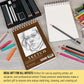 5.5"x8.5" Premium Heavy-Weight Paper Spiral Bound Sketch Book: 90 Pound (160gsm), 30-Sheet Drawing Pad (2 Pack)
