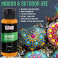 Professional 24 Color Outdoor Acrylic Paint Set, 2oz Bottles, with 7 Brush Kit - Vivid Colors for Painting Canvas, Rocks, Wood Crafts, Toys