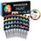 Professional 36 Color Set of Watercolor Paint in Large 18ml Tubes - Vivid Colors Kit for Artists, Students, Beginners - Canvas Portrait Paintings