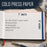 5 x 7" Watercolor Book (2 Pack, 76 Sheets Each) - 110lb (230 GSM) Linen-Bound Hardcover Artist Paper Pads - Acid-Free Cold-Pressed Watercolor Paper Pad Mixed Media