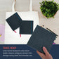 5.5 x 5.5" Watercolor Book (2 Pack, 76 Sheets Each) - 110lb (230 GSM) Linen-Bound Hardcover Artist Paper Pads - Acid-Free Cold-Pressed Watercolor Paper Pad Mixed Media