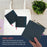 5.5 x 5.5" Watercolor Book (2 Pack, 76 Sheets Each) - 110lb (230 GSM) Linen-Bound Hardcover Artist Paper Pads - Acid-Free Cold-Pressed Watercolor Paper Pad Mixed Media