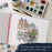 8.5 x 11" Watercolor Book (2 Pack, 76 Sheets Each) - 110lb (230 GSM) Linen-Bound Hardcover Artist Paper Pads - Acid-Free Cold-Pressed Watercolor Paper Pad Mixed Media