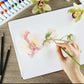 9" x 12" Premium Heavyweight Watercolor Paper Pad, Pack of 2 (12 Sheets Each), 140lb (300gsm) - Spiral Bound, Cold Pressed, Acid-Free, Wet, Water Color Paper - For Artists, Students